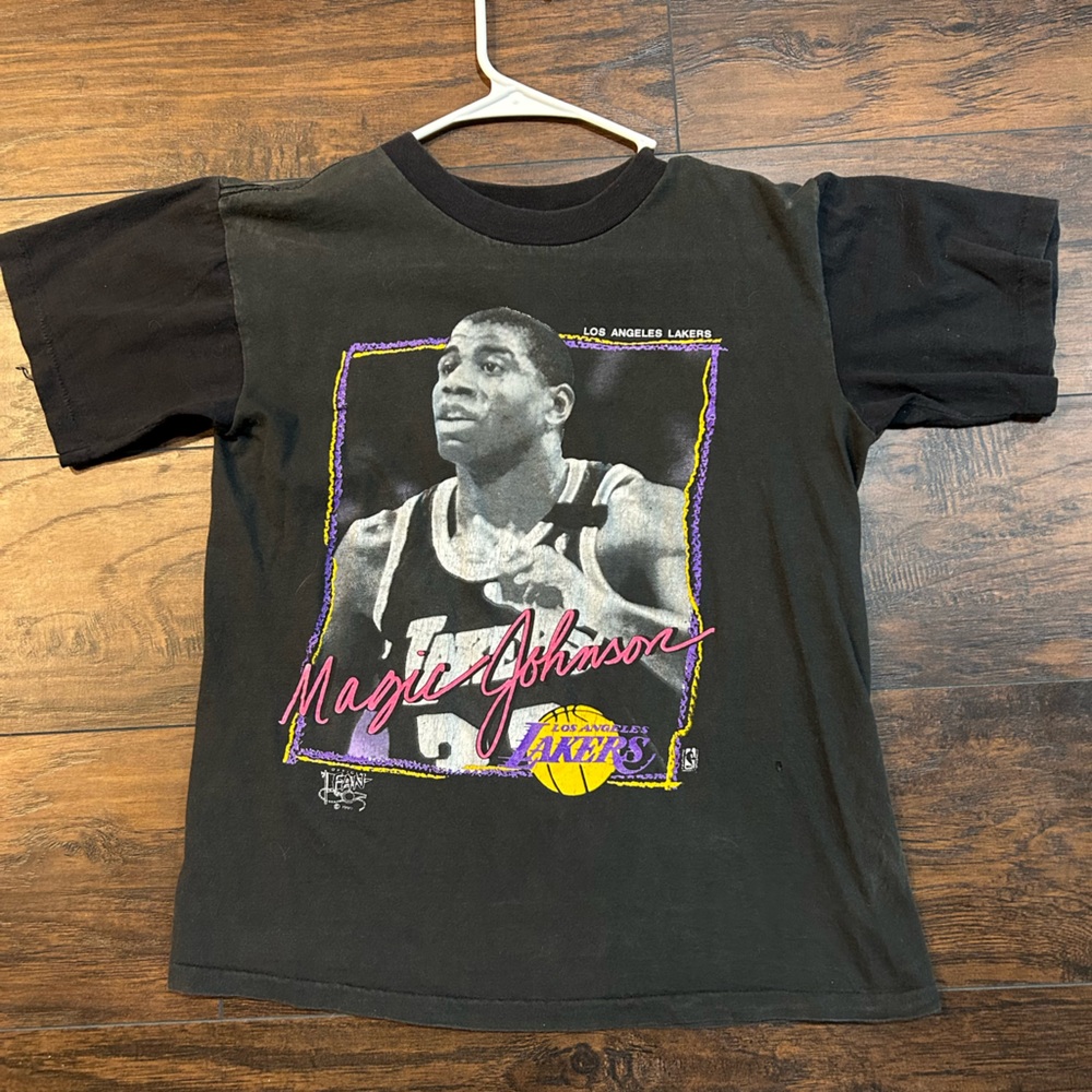 Magic Johnson Los Angeles Lakers Vintage T-Shirt